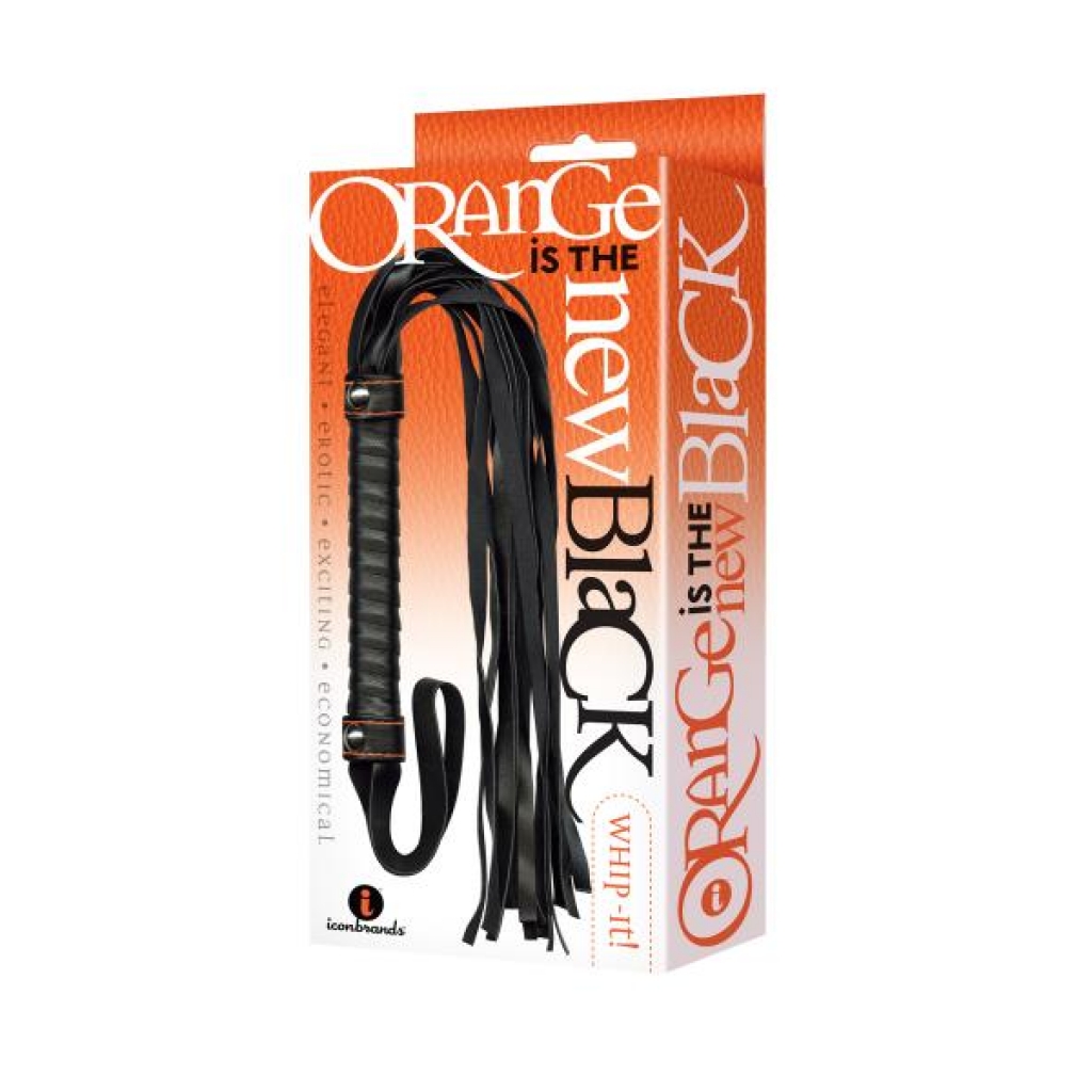 Orange Is The New Black Whip It – Bold and Seductive Flogger