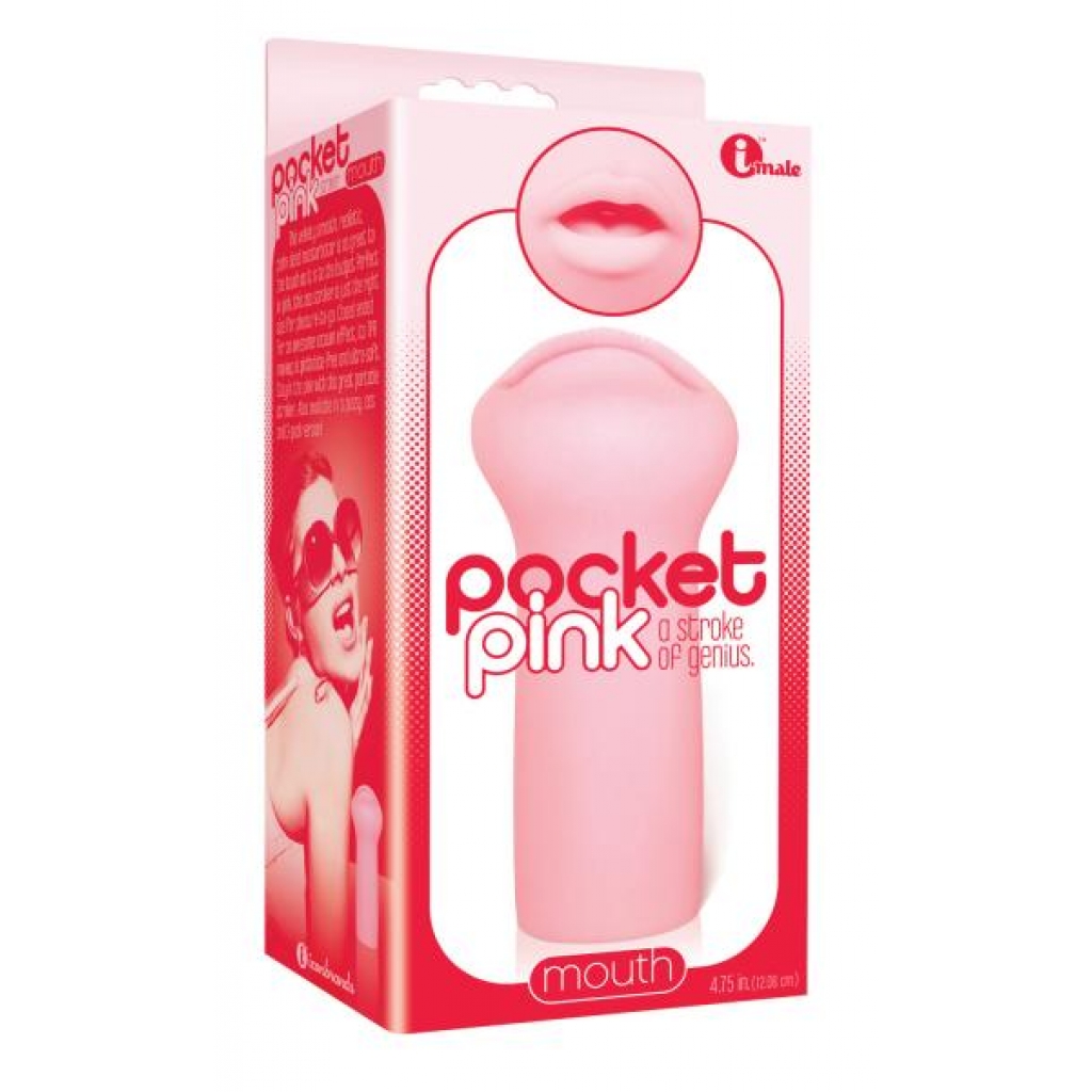 Pocket Pink Mouth Masturbator - Convenient Pleasure Device