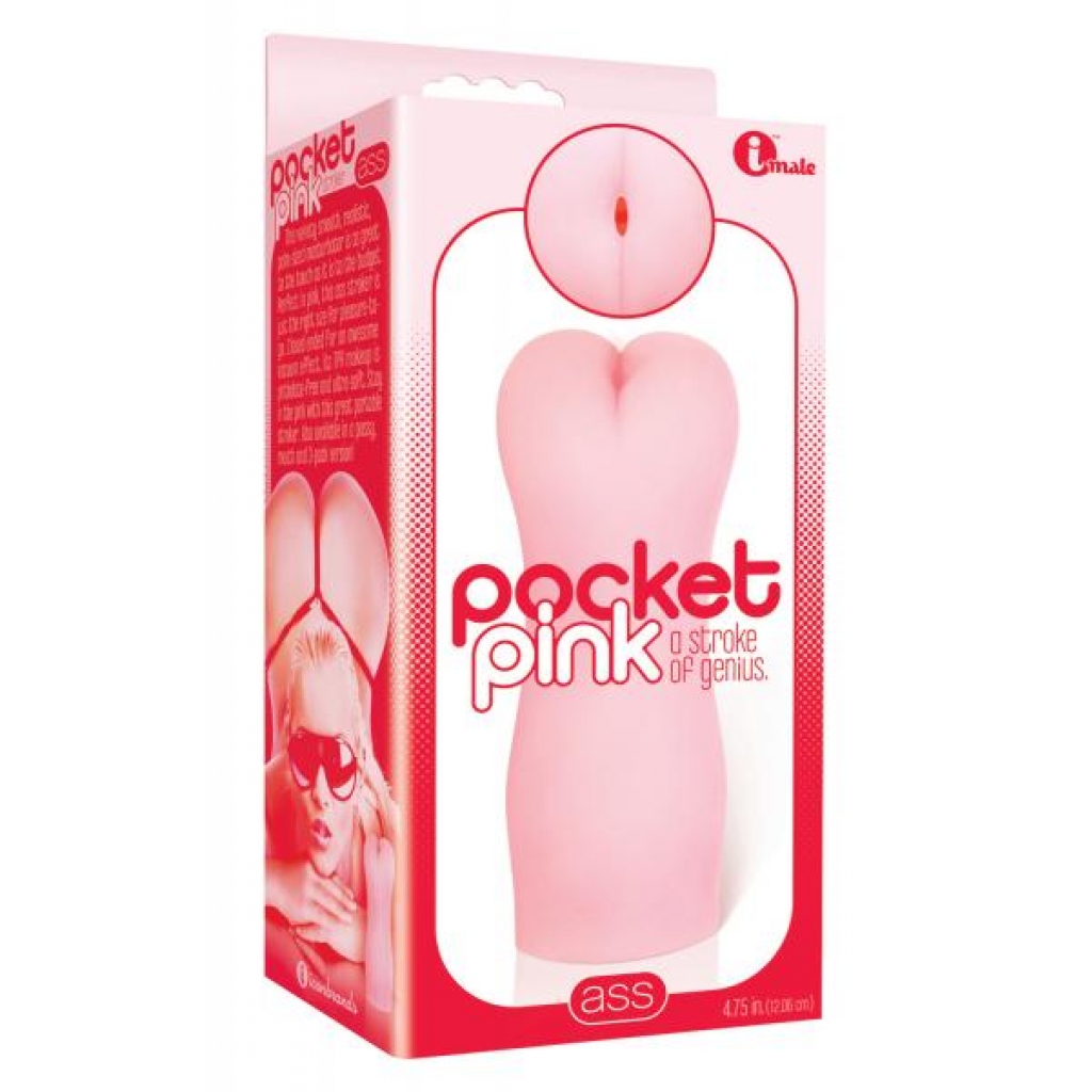 Pocket Pink Ass Masturbator: Compact Pleasure Device