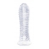 The Nines Vibrating Sextenders Ribbed - Clear