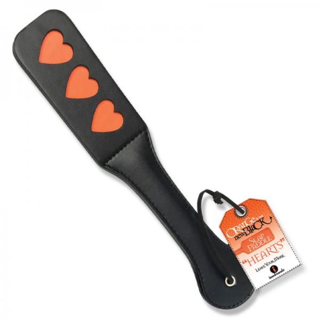 The 9's Orange Is The New Black Slap Paddle - Hearts