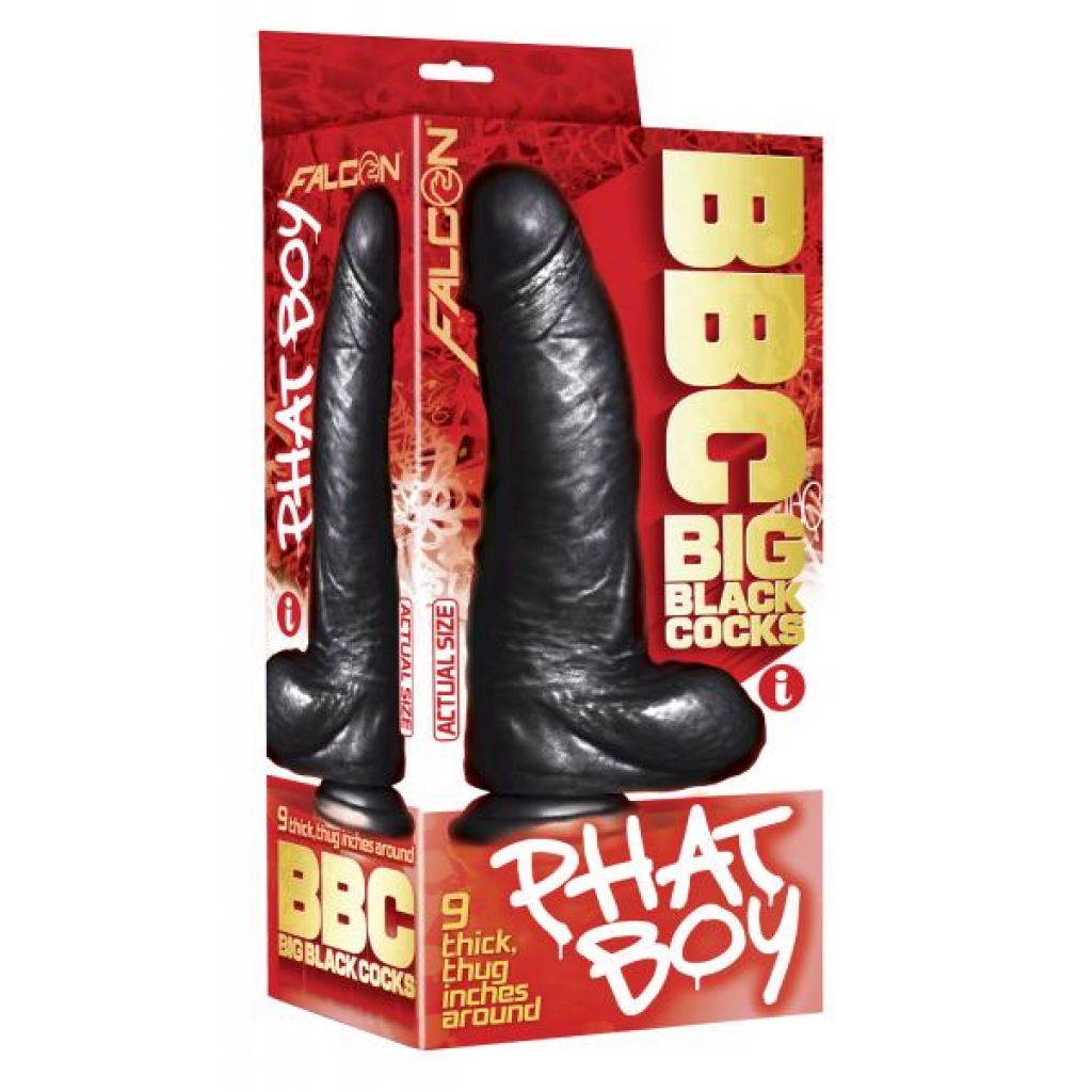 Big Black Cock Phat Boy - 10 inches