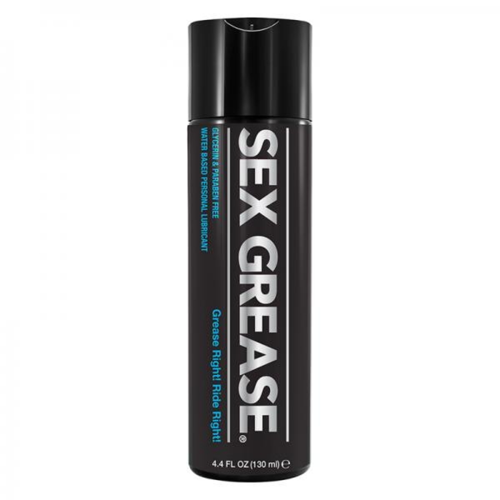 Sex Grease Water-Based Personal Lubricant - 4.4oz - Gentle and Safe