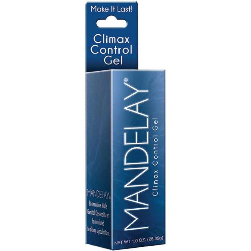 Mandelay Climax Control Gel - 1oz Tube