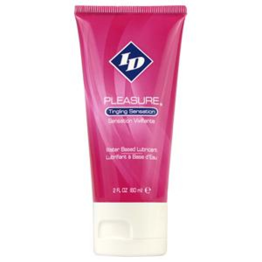 ID Lube Pleasure 2 Oz Travel Tube Clear