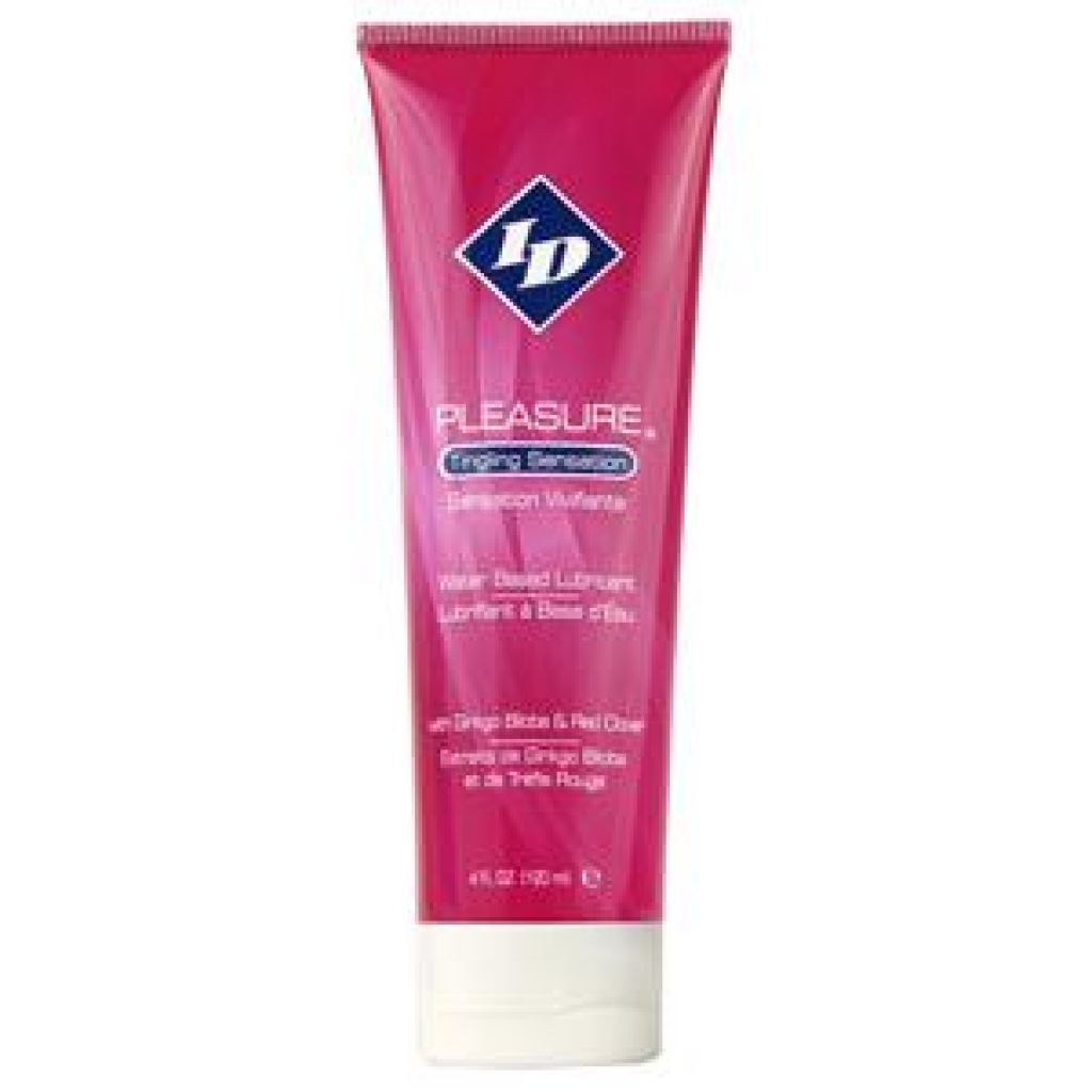 ID Lube Pleasure - 4 oz Travel Tube Clear