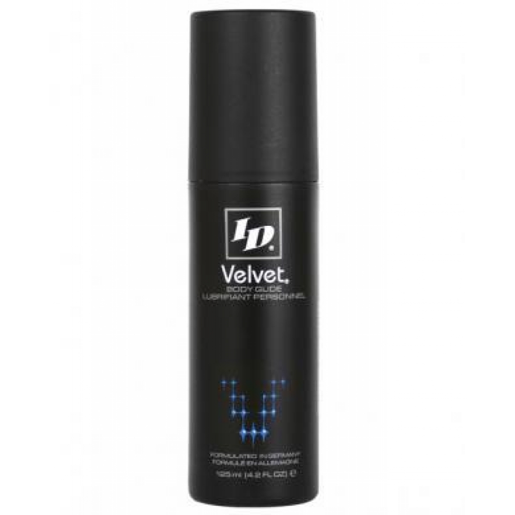 ID Velvet Silicone Based Lubricant - 4.2 oz Clear