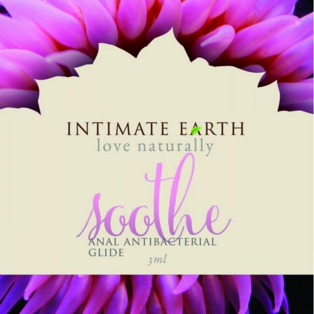 Intimate Earth Soothe Anal Anti-Bacterial Glide - 0.10 Oz