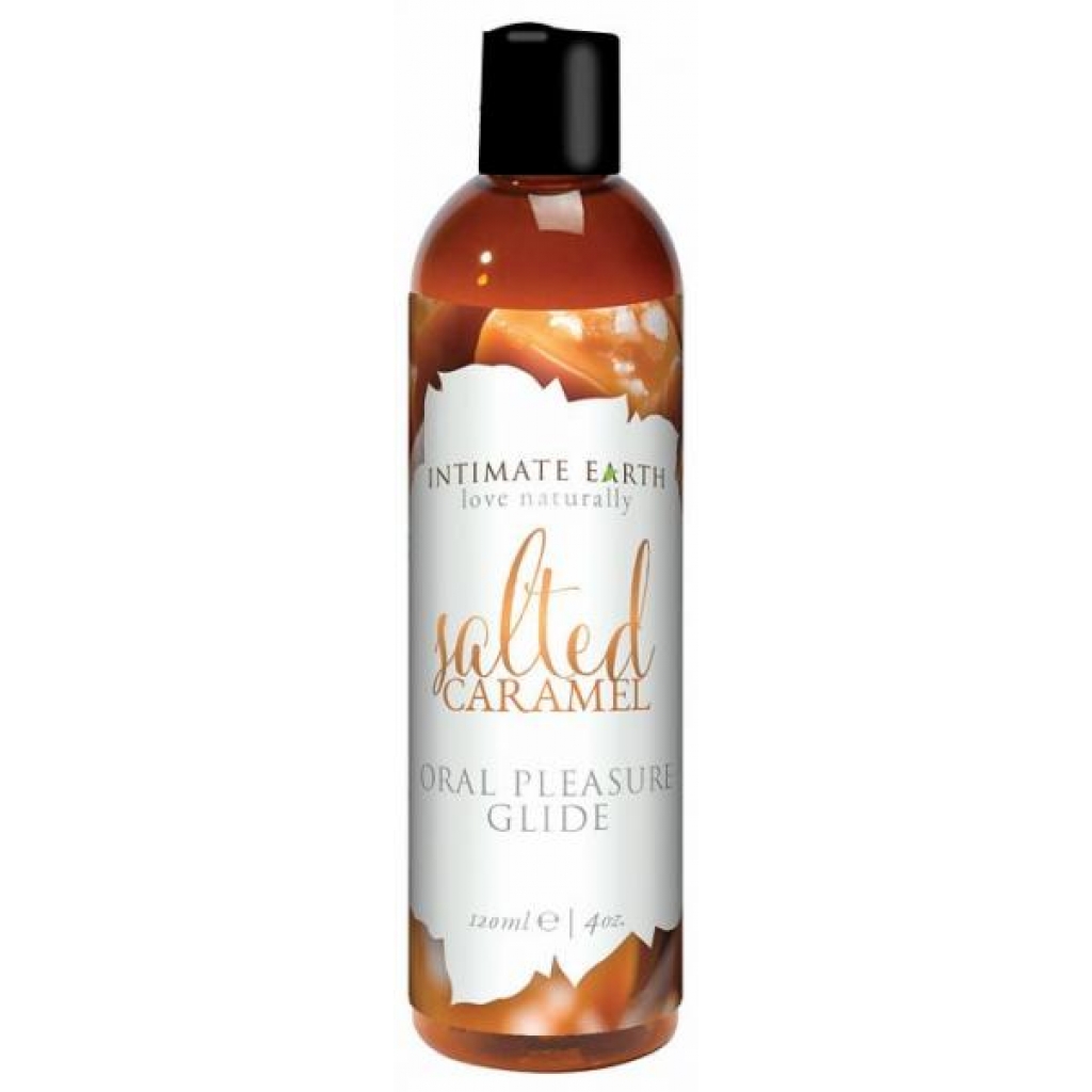 Intimate Earth Flavored Glide - Salted Caramel 4oz