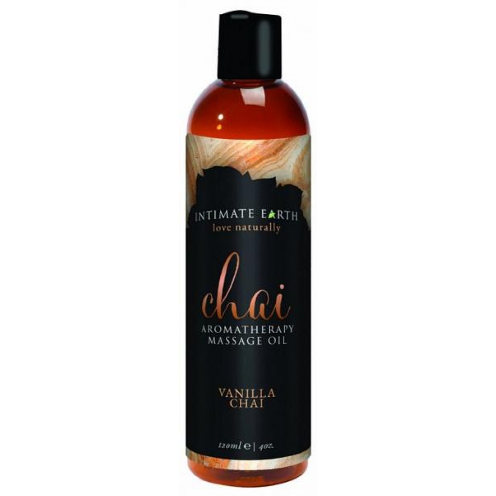 Intimate Earth Chai Massage Oil - 4oz