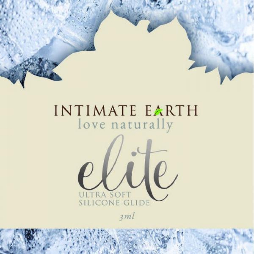 Intimate Earth Elite Glide Silicone Lubricant Foil Pack - 3ml