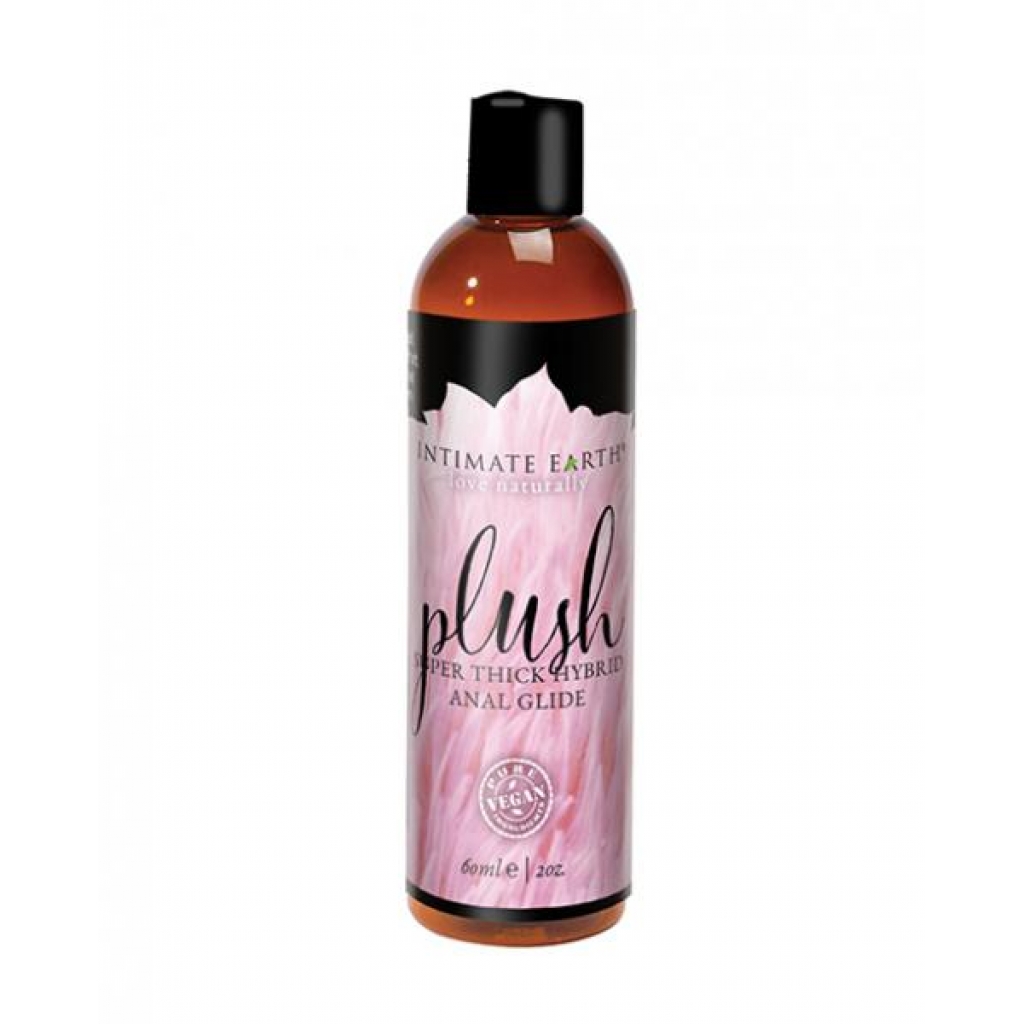 Intimate Earth Plush Super Thick Anal Glide - 2oz for Luxurious Comfort