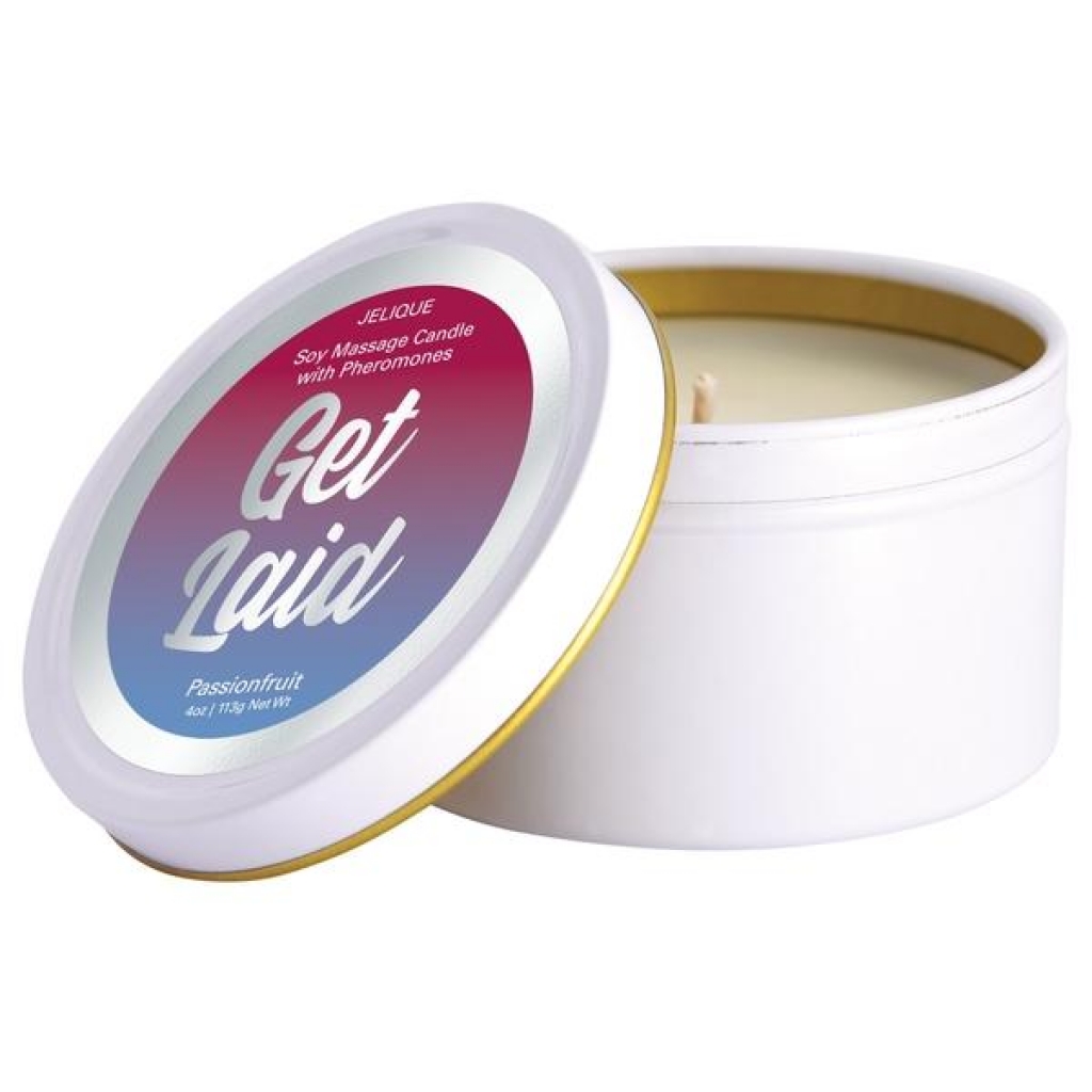 Massage Candle with Pheromones - Get Laid Passionfruit 4oz