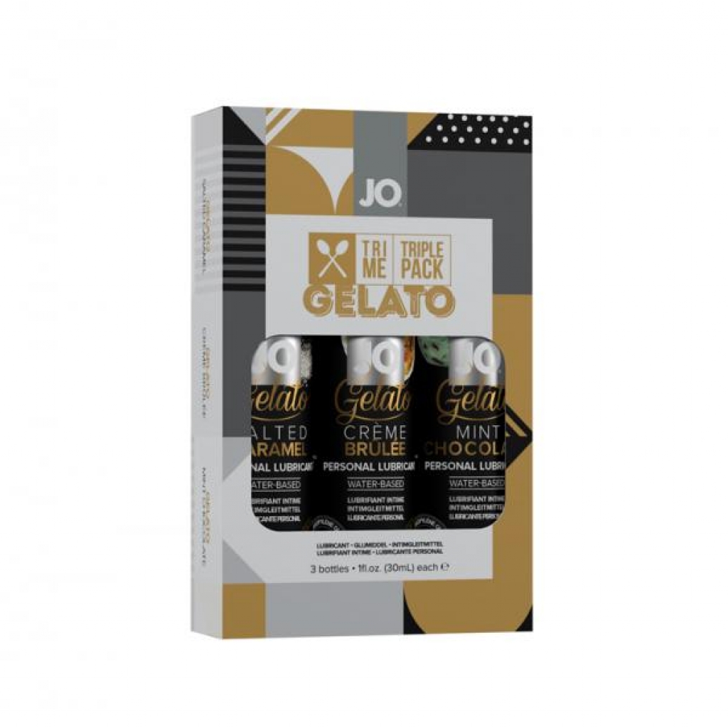 JO Tri Me Gelato - Triple Pack of Flavored Lubricants