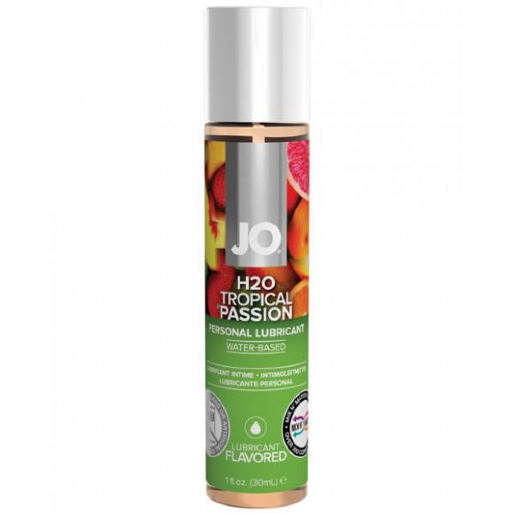 System JO H2O Flavored Lubricant - Tropical Passion 1 oz