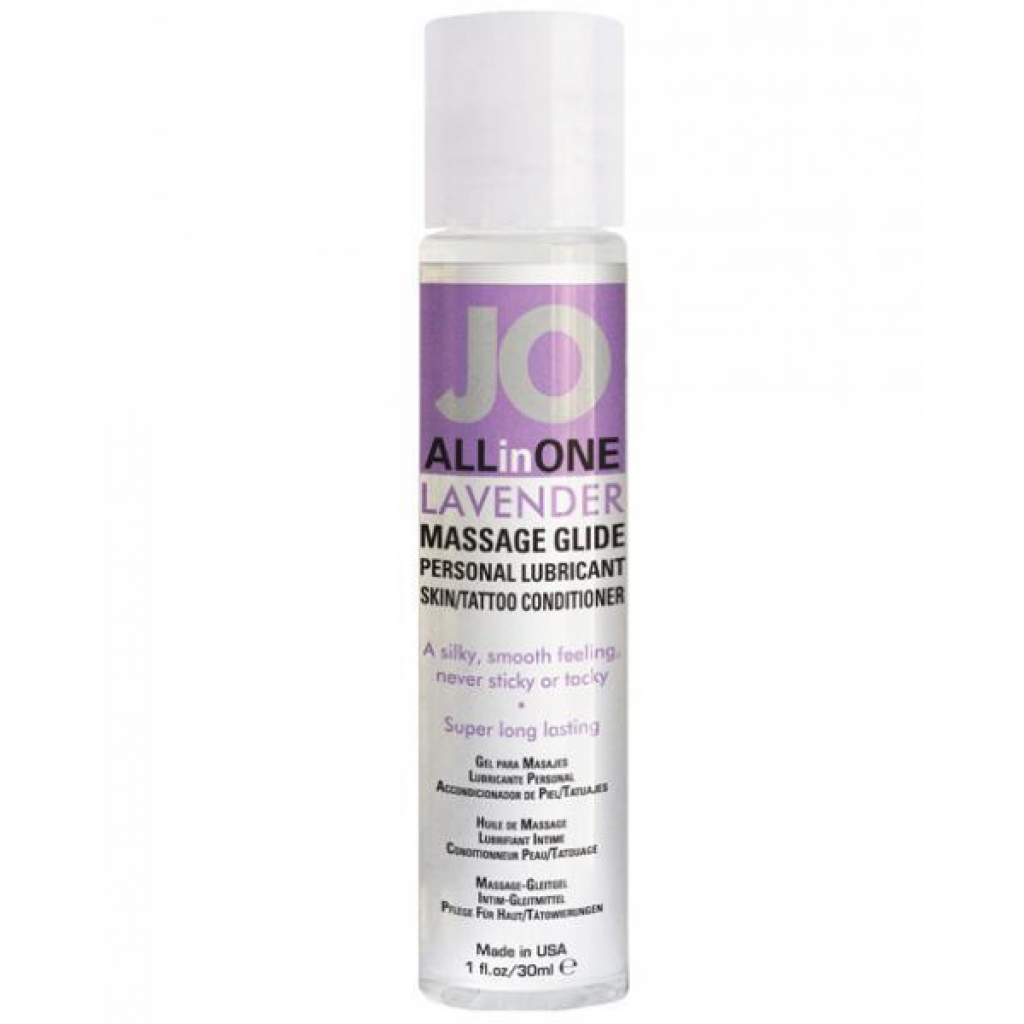 JO All In One Massage Glide - Lavender 1oz