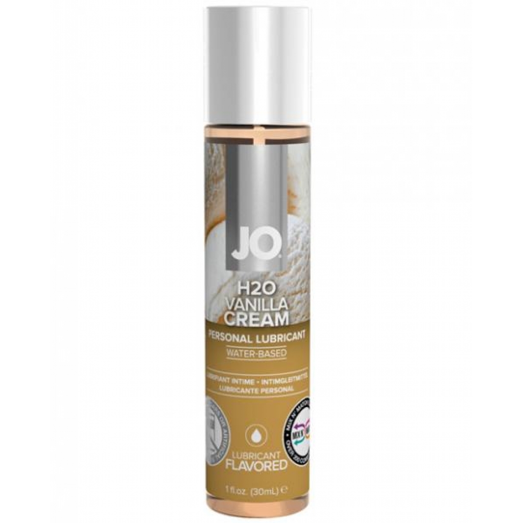 System JO H2O Flavored Lubricant - Vanilla 1oz