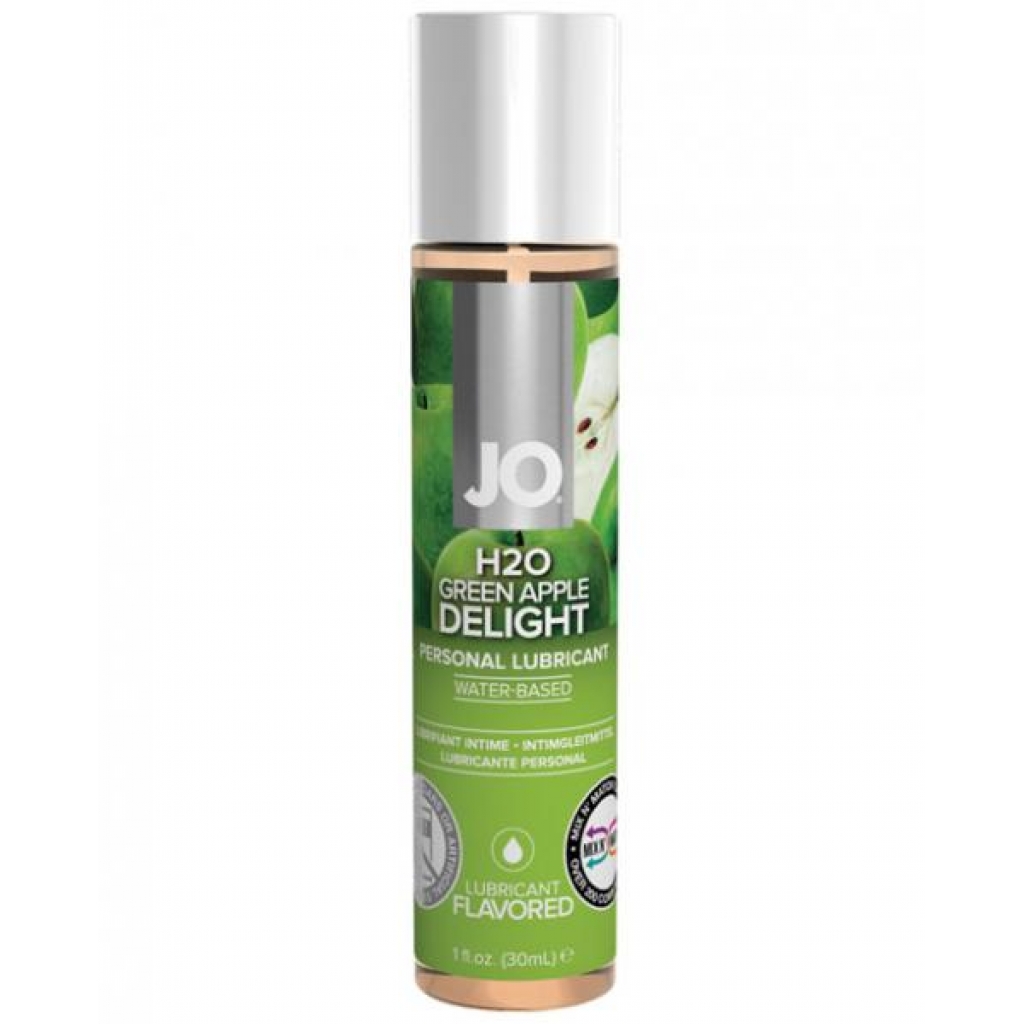 System JO H2O Flavored Lubricant in Green Apple - 1oz