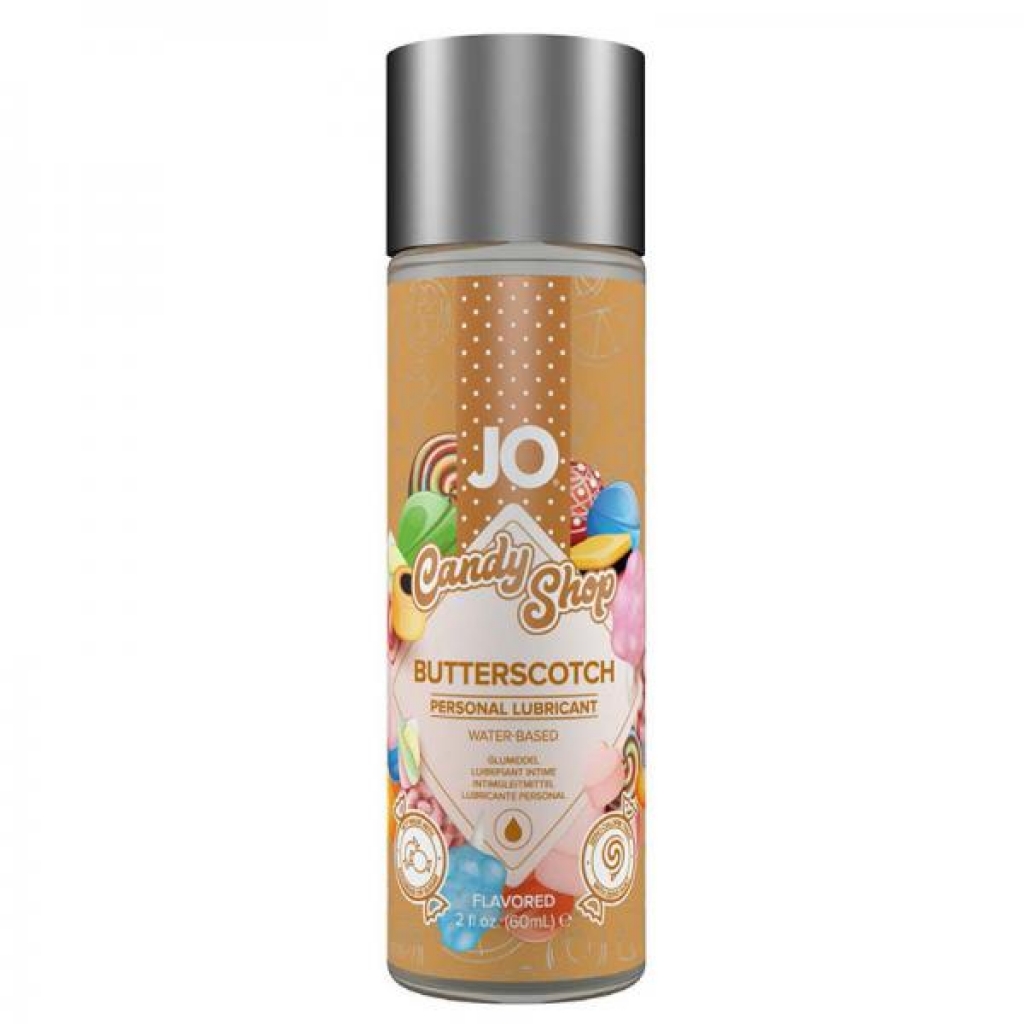 JO H2O Candy Shop Lubricant - Butterscotch - 2oz