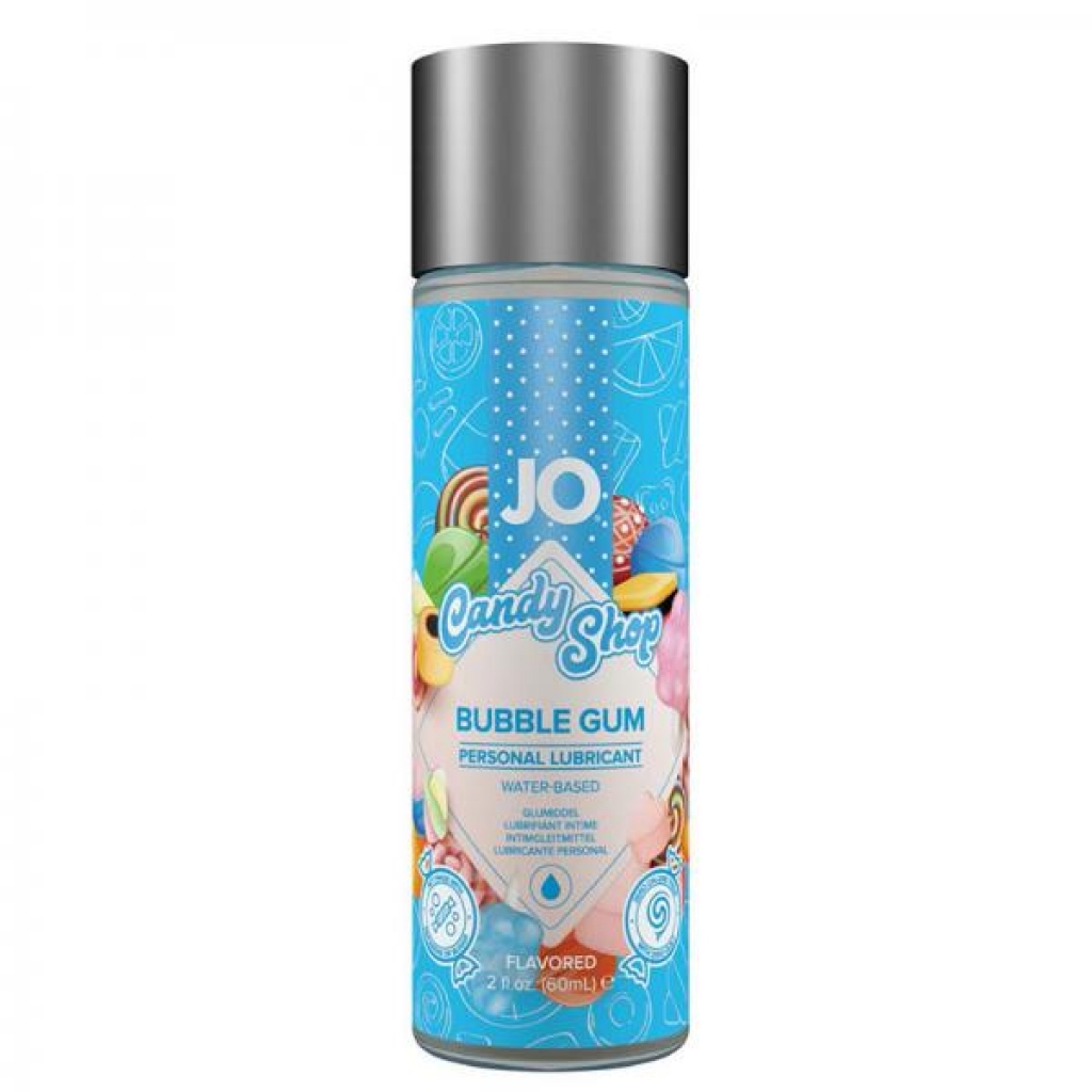 JO H2O Flavored Candy Shop Lubricant - Bubble Gum 2oz