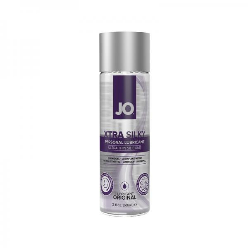 JO Xtra Silky Ultra-Thin Silicone Lubricant - 2 Fl Oz