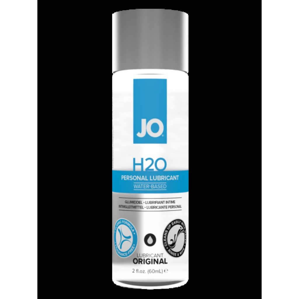 Jo H2O Water Based Lubricant - 2 oz Clear