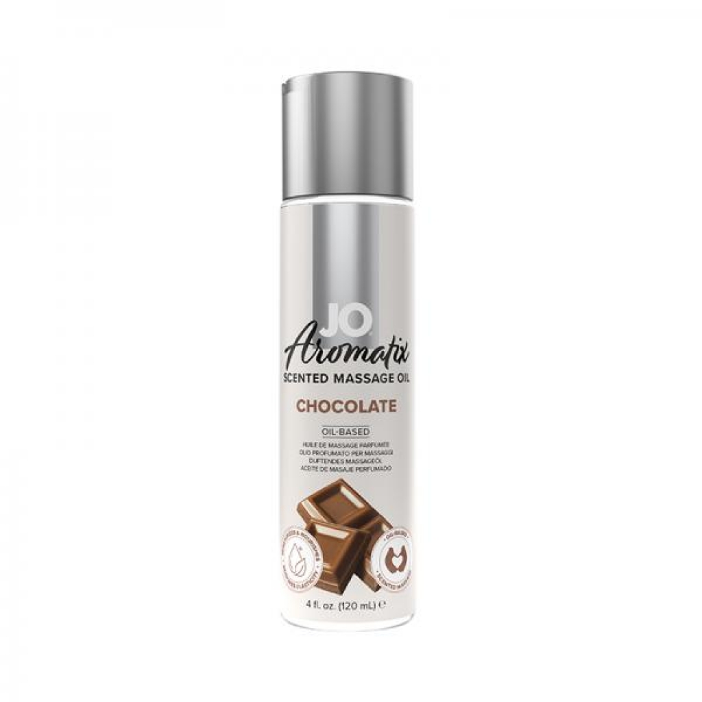 JO Aromatix Chocolate Massage Oil - 4oz Indulgence