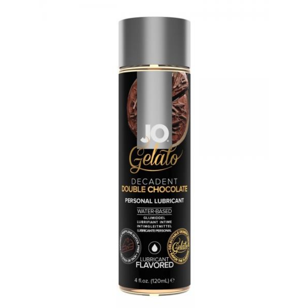 JO Gelato Decadent Double Chocolate Water-Based Lubricant - 4 oz