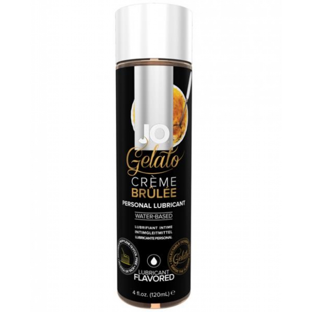 JO Gelato Flavored Lubricant Creme Brulee 4oz