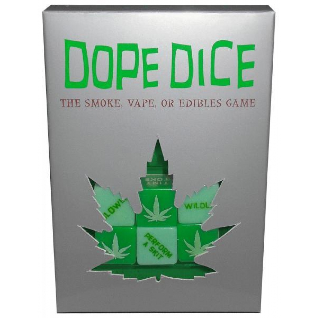 Dope Dice Party Game - Green