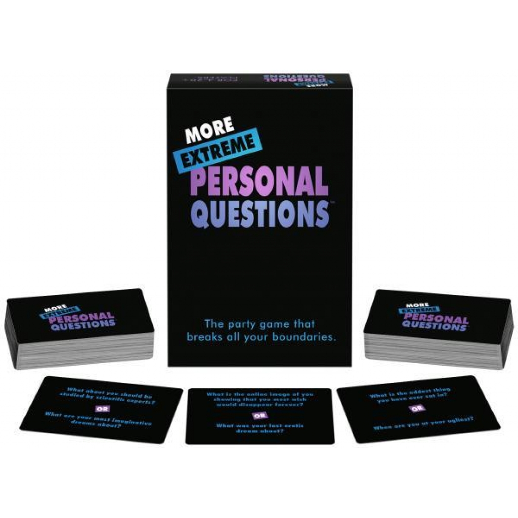 Extreme Personal Questions Card Game