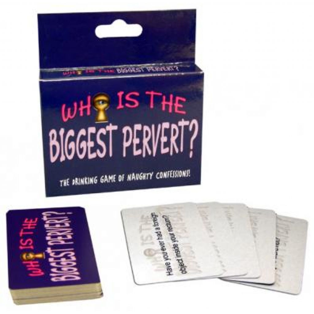 Who's The Biggest Pervert - Card Game