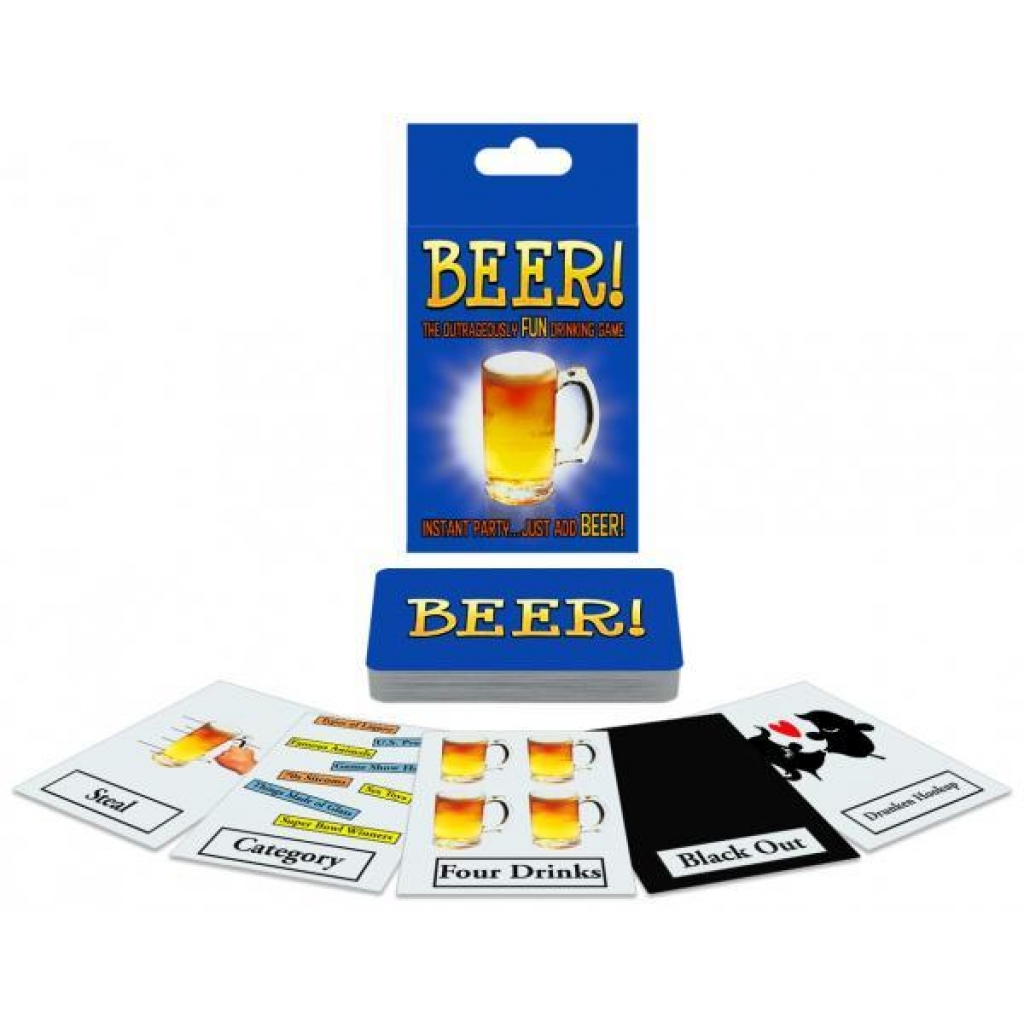 Beer Card Game - Hilarious Drinking Fun