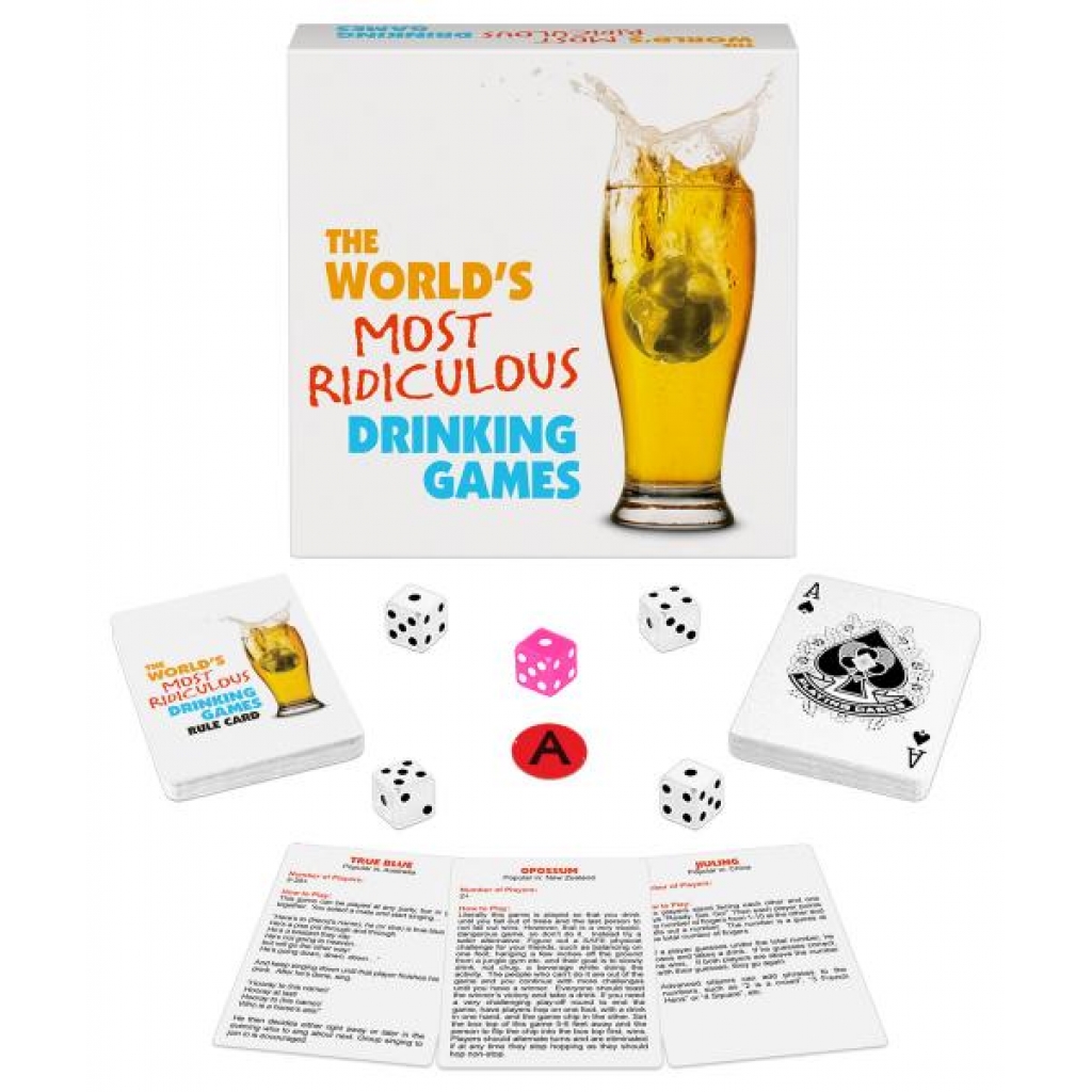 The World's Most Ridiculous Drinking Games - 30 Game Collection