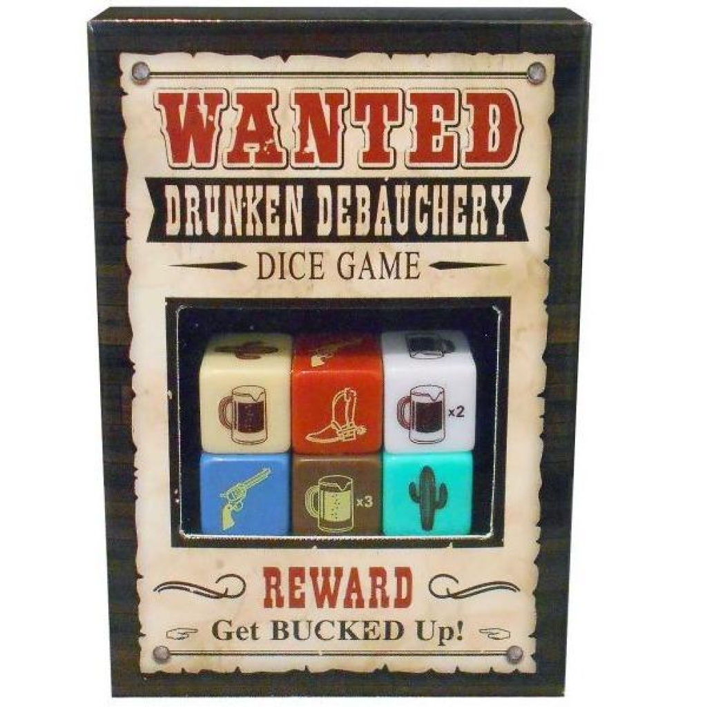 Wanted Debauchery Dice - Party Game