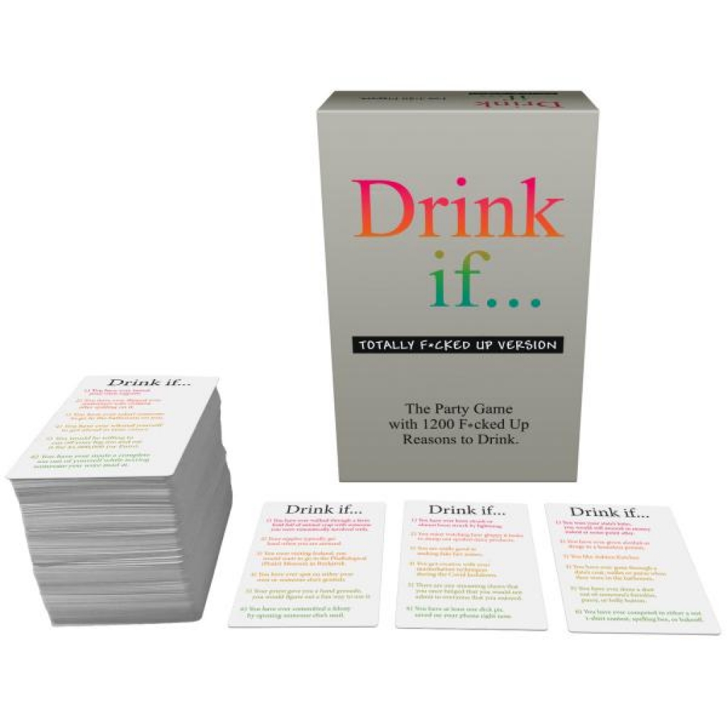 Drink If... Party Game - Tfuv Edition