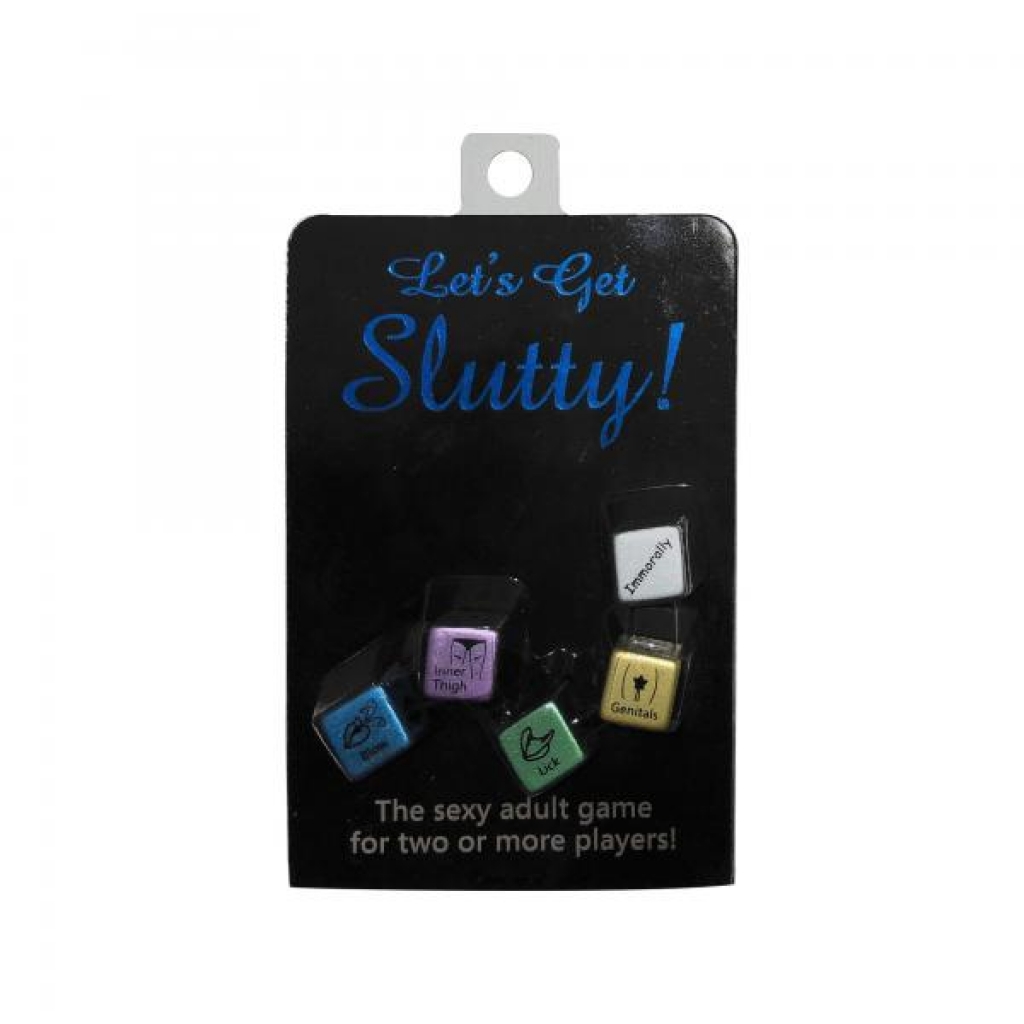 Let's Get Slutty Dice Adult Game