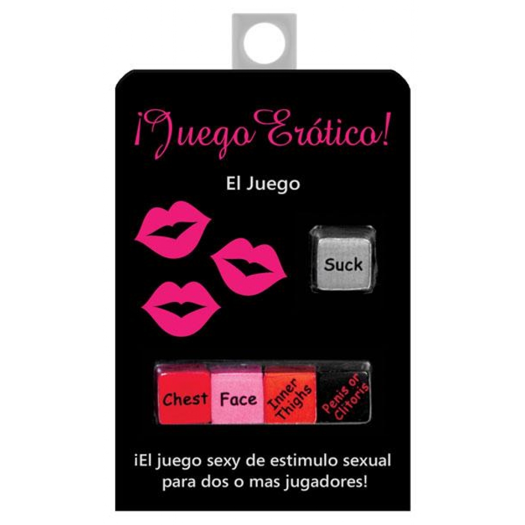 Juego Erotico Dice Game - In Spanish