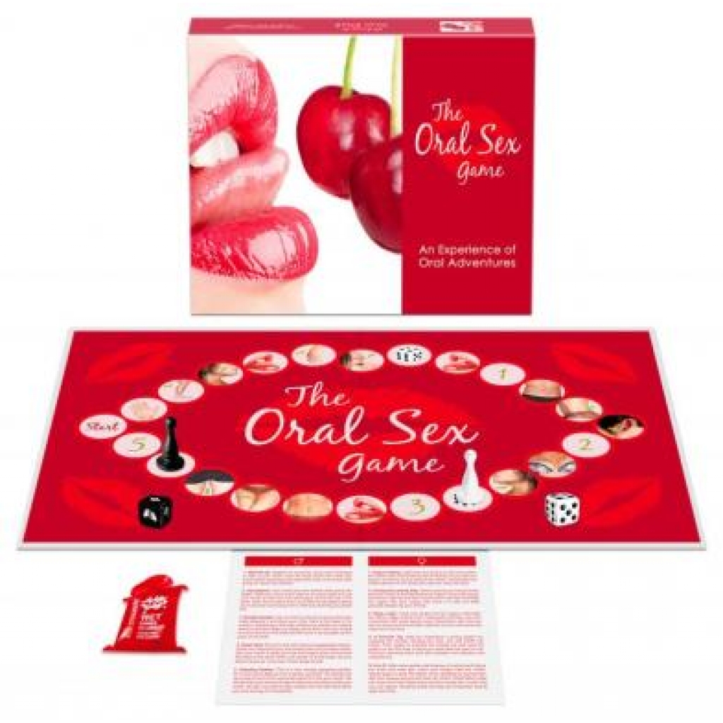 The Oral Sex Game - An Adventurous Board Game for Couples