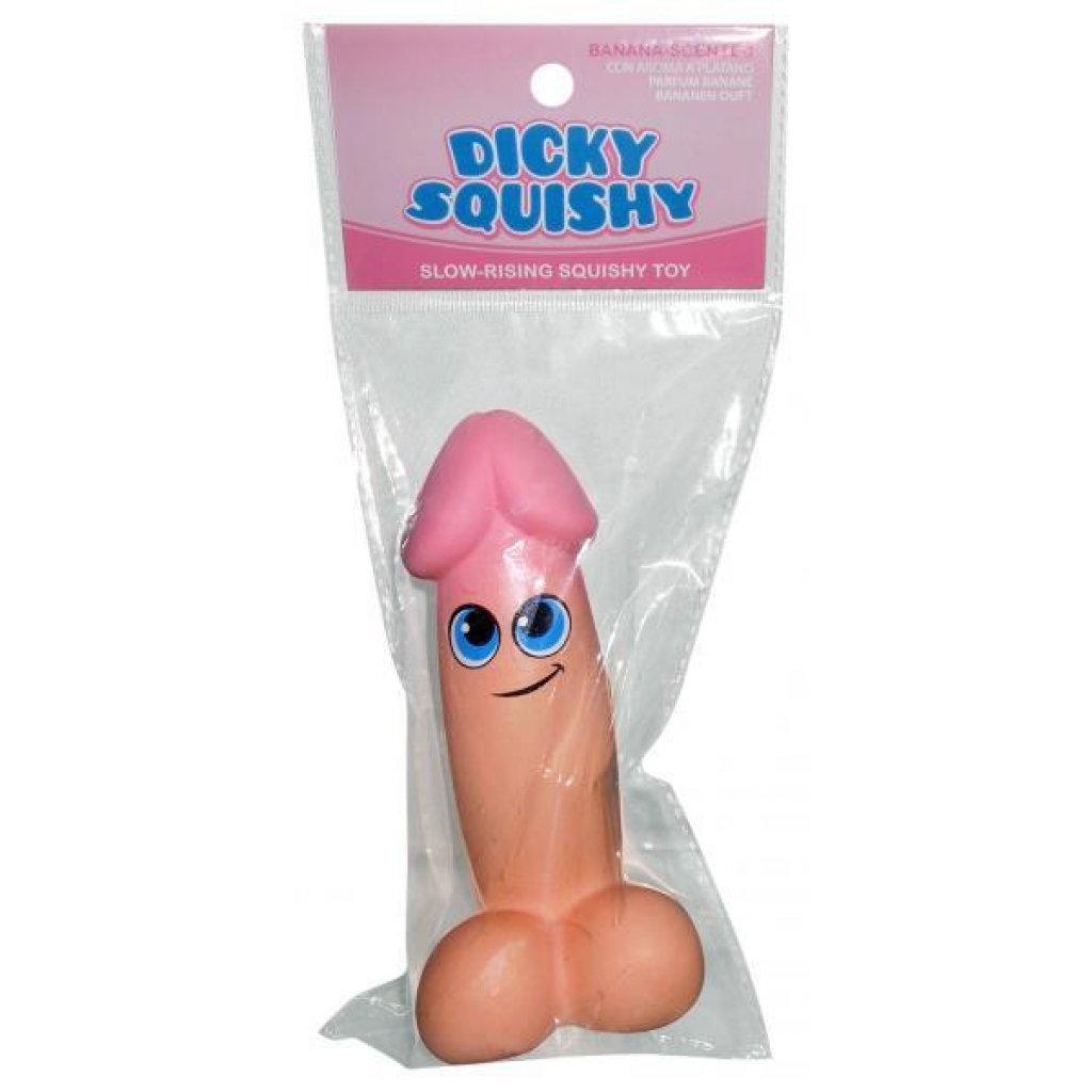 Dicky Squishy Toy with Banana Scent - Beige