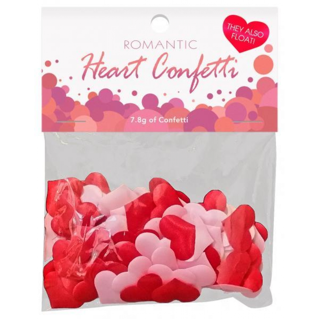 Romantic Heart Confetti - Red, Pink