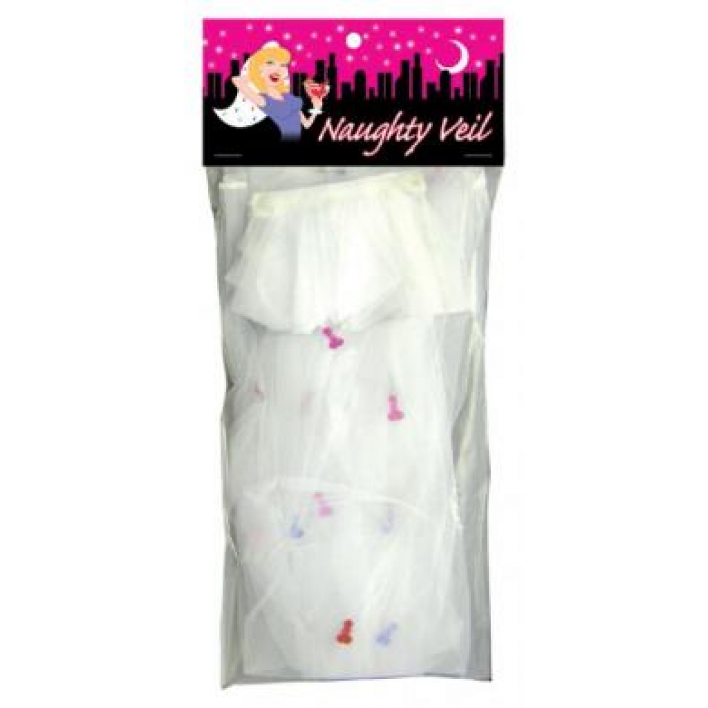 Elegant Naughty Veil for Fun Celebrations