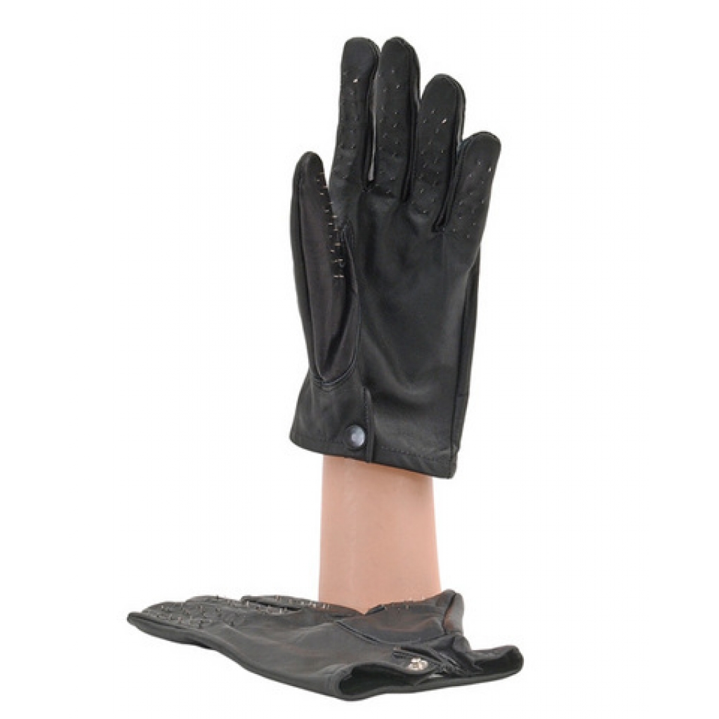 KinkLab Vampire Gloves - Medium Black