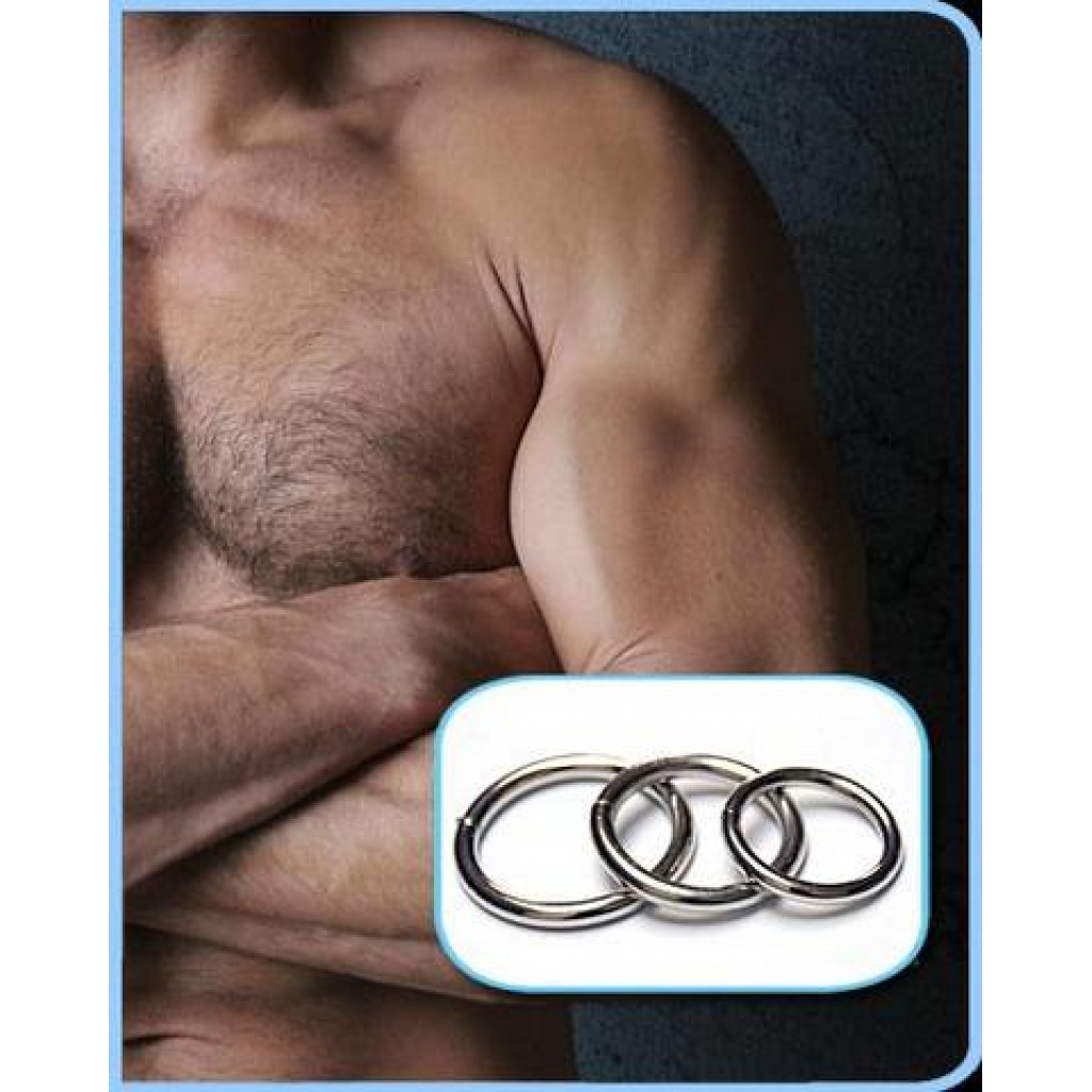 Steel O-Ring 3 Pack - Silver