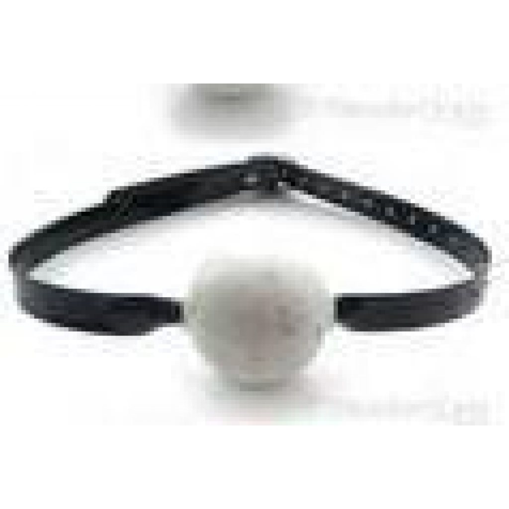 Jawbreaker Gag with Adjustable Leather Strap - Kink Labs