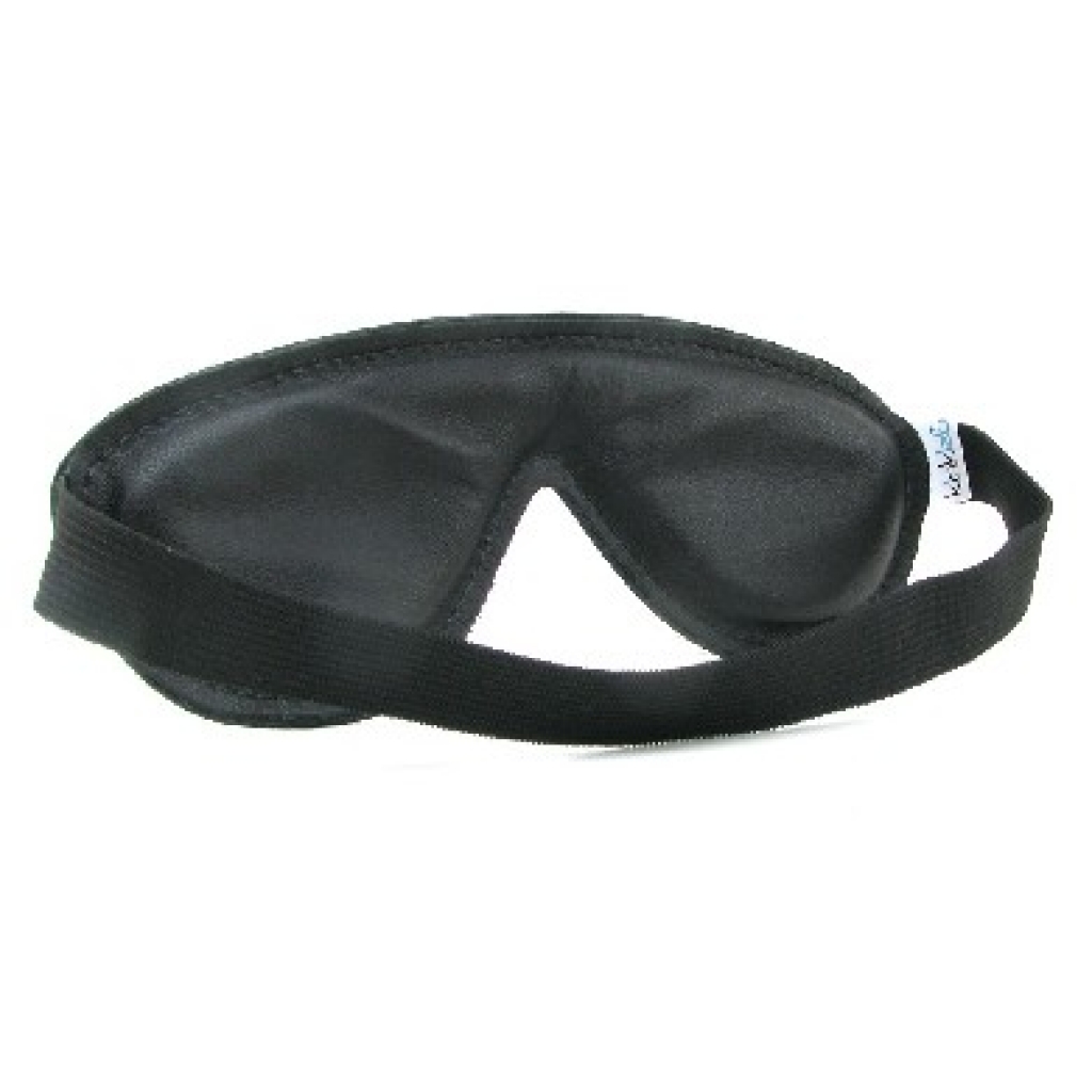 Non-Leather Padded Blindfold - Black