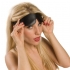 Non-Leather Padded Blindfold - Black