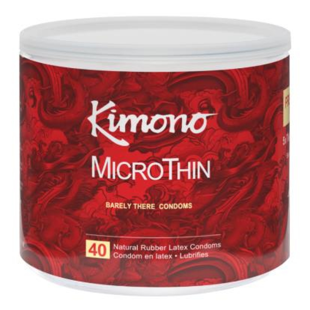 Kimono Microthin Ultra Thin - 40 Count Fishbowl