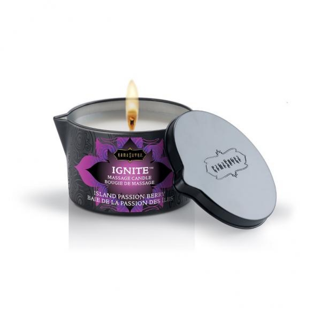 Massage Candle Island Passion Berry - 6 oz