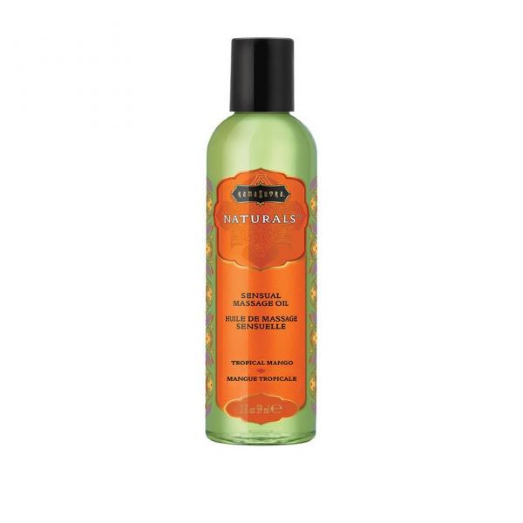 Kama Sutra Natural Tropical Mango Massage Oil - 2 fl oz